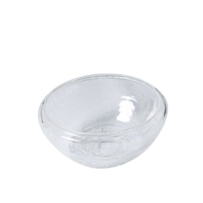 Glass Craquele Bowl Base 15cm