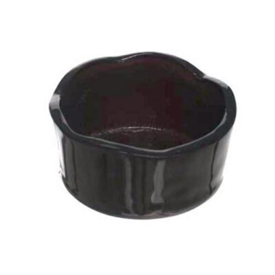 Glass Small Bowl 12cm - Dark Brown