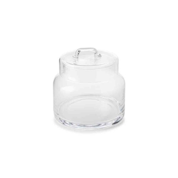 Glass Storage Jar 19.2 x 20cm(h)