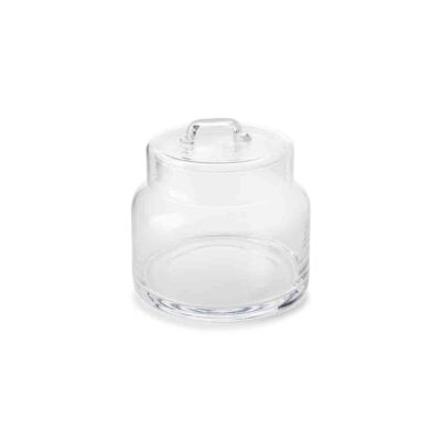 Glass storage Jar 19.2 x 29.5cm(h)