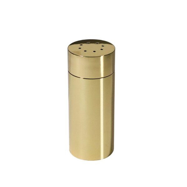 Gold Plated Brass Salt Mill 125mm