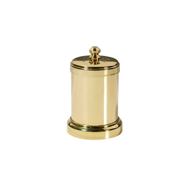 Gold Plated Brass Salt Mill 90mm