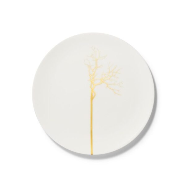 Golden Forest Dessert Plate 21cm