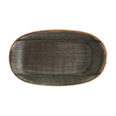 Gourmet 15cm Oval Plate- Space Grey