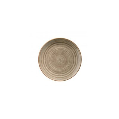 Gourmet 17cm Flat Plate - Terrain Brown