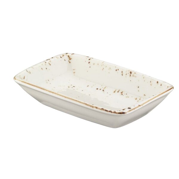 Gourmet 17cm Rect. Plate - Grain