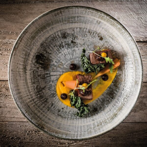 Gourmet 24cm Deep Plate - Odette