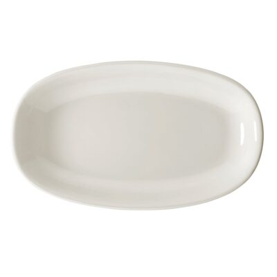 Gourmet Oval Plate 19cm - White