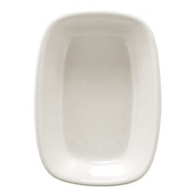 Gourmet Rect Plate 14cm- White