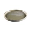 gres de puisaye plate 22 5cm grey green p5582 5471 image - G&G Goodfellows