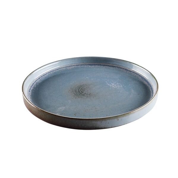 Gres De Puisaye Plate 22.5cm -Pale Blue