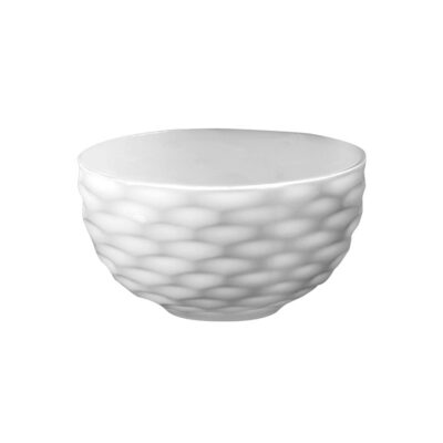 Honeycomb Bowl 9cm - Matt/Shiny Sanded Outside - Shiny Inside