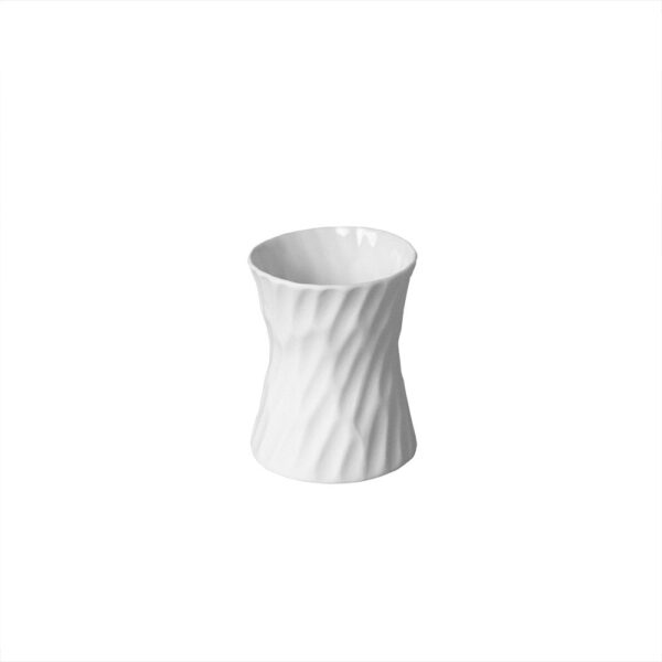Honeycomb Egg Cup 4.5x6cm(h)-Biscuit