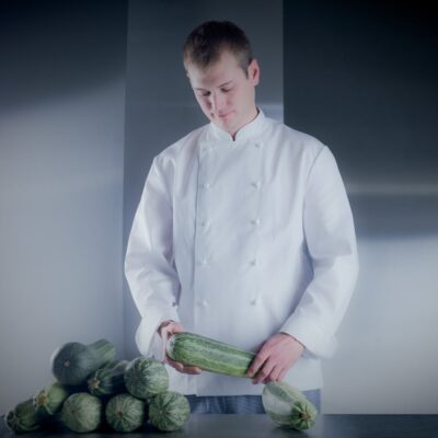 Hylton Poly Chef Jacket/49in(62c)