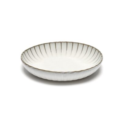 Inku High Plate 23cm - White