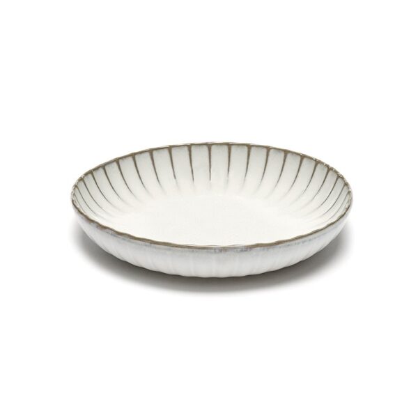 Inku High Plate 23cm - White