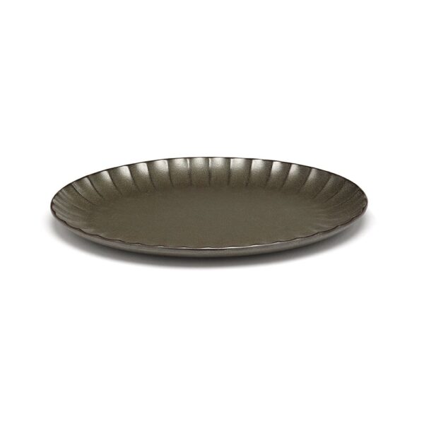 Inku Oval Plate 25cm - Green