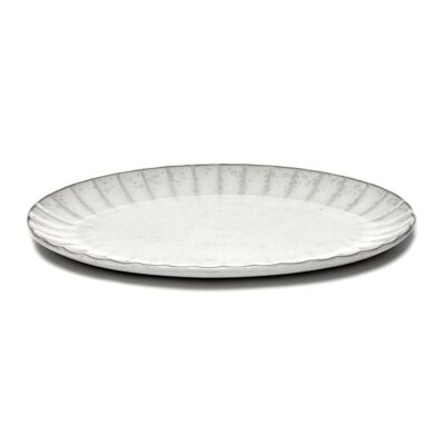 Inku Oval Plate 30cm - White