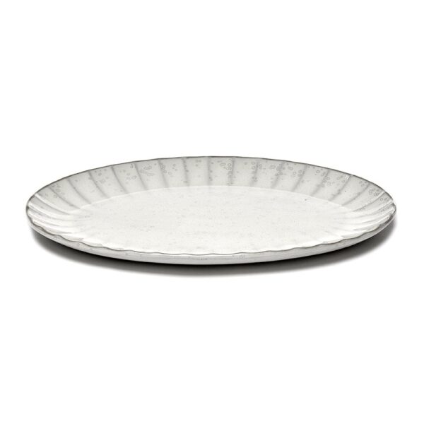 Inku Oval Plate 30cm - White