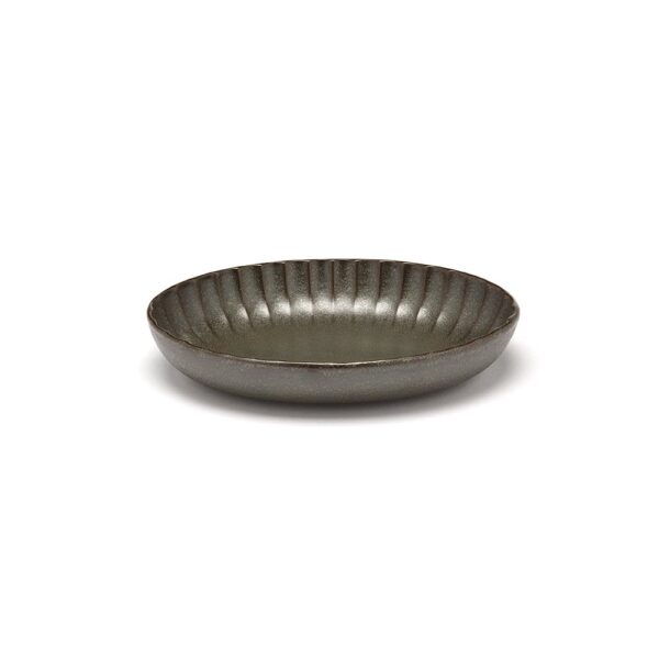 Inku Oval Serving Bowl 19x13cm - Green