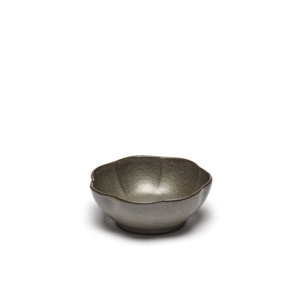 Inku Ribbed Bowl 13x5 (h) - Green