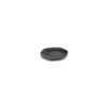 inku ribbed plate 8 9cm black p12110 8938 image - G&G Goodfellows