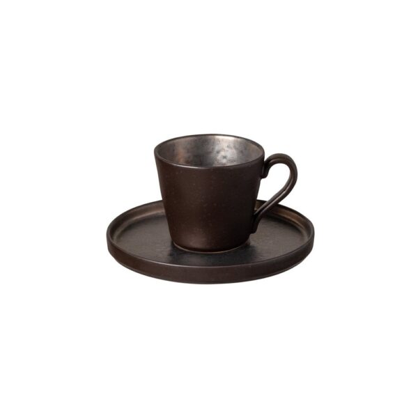 Lagoa Metal Tea Cup & Saucer