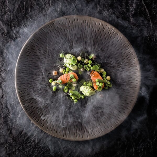 Lapillis Charger Plate 30cm-Black
