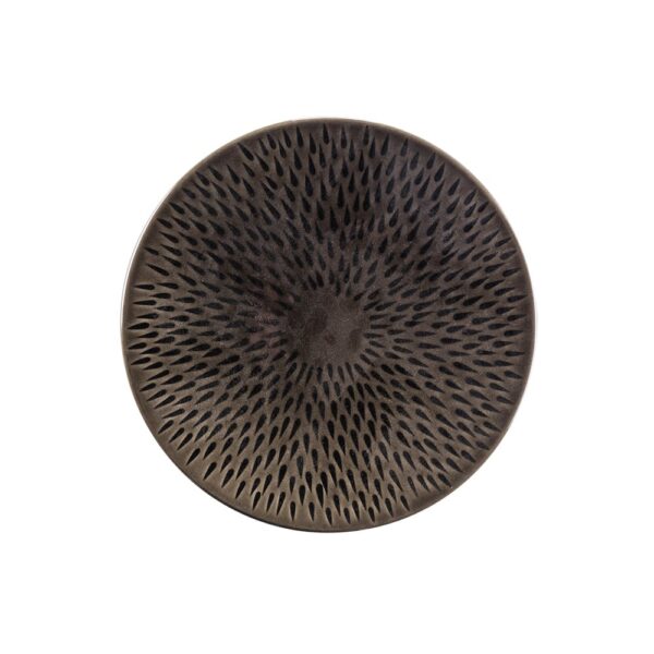 Lapillis Dinner Plate 25cm-Black
