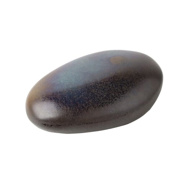 Large Pebble 21x14cm - Black/Rust