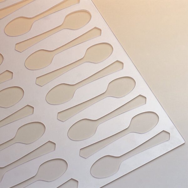 Large Spoon Stencil 130x30x2mm