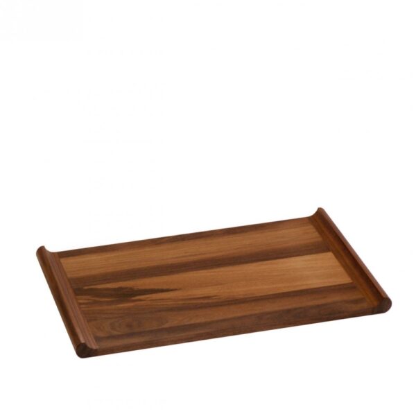 Large Walnut Canape Plinth 53x32cm