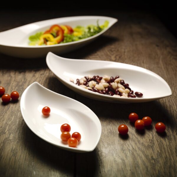 Leaf Bowl White 13cm