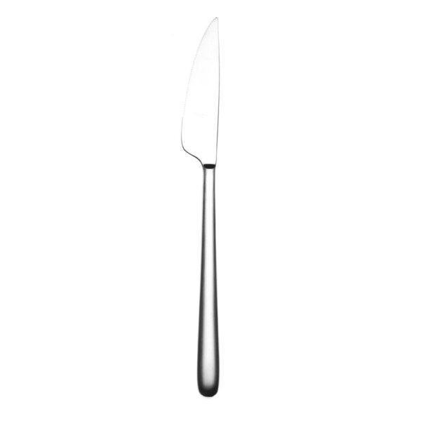 Linea Table Knife - Pewter