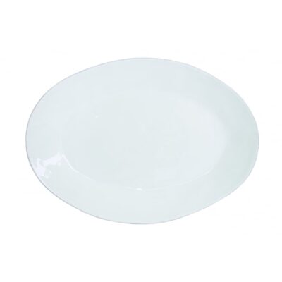 Lisa White Oval Platter 40cm