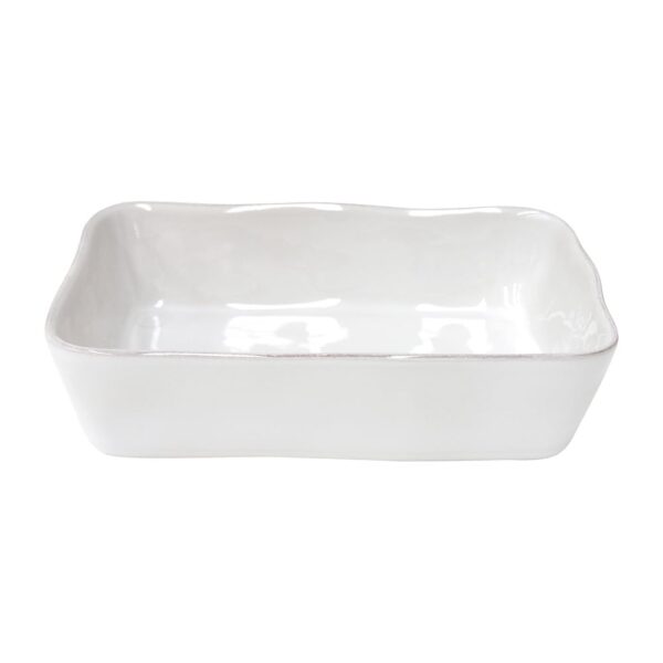 Lisa White Rectangular Baker 30cm