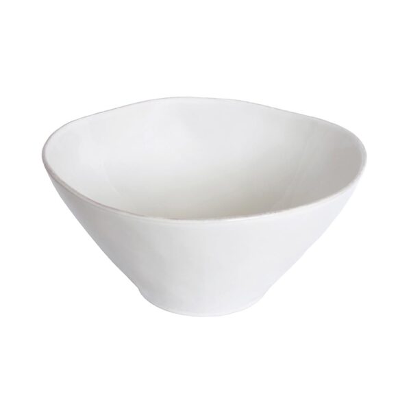 Lisa White Salad Bowl