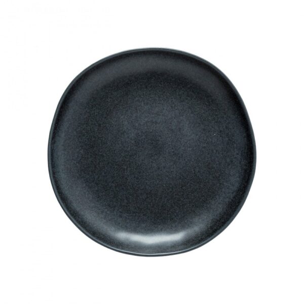 Livia Dinner Plate 28cm - Matt Black