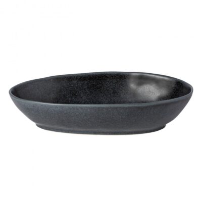 Livia Oval Baker 31.3cm-Matt Black