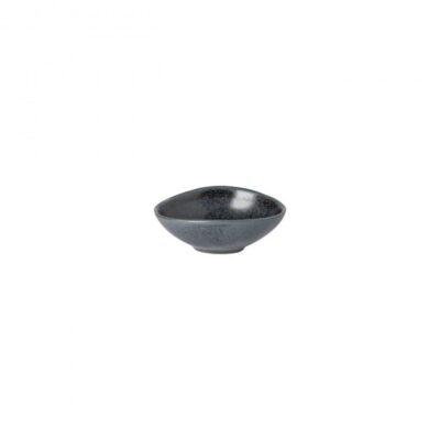 Livia Oval Bowl 10.3cm-Matt Black