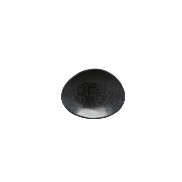 Livia Oval Plate 15.4cm - Matt Black