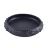 low plate 13cm matt black p1664 1038 image - G&G Goodfellows