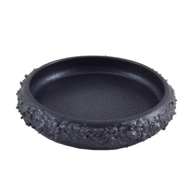 Low Plate 13cm - Matt Black