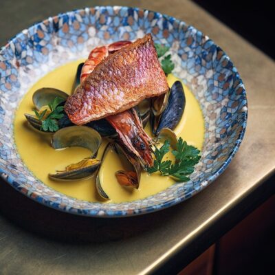 Luca Bloom Deep Plate 25cm - Mosaic