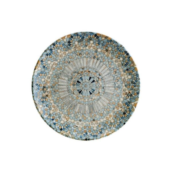 Luca Gourmet Flat Plate 17cm - Mosaic