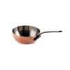m150c curved splayed saute pan 24cm p12796 9407 image - G&G Goodfellows