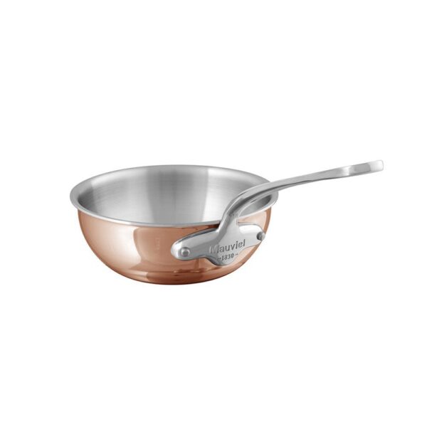 M'6S Curved Splayed Sautepan 24cm