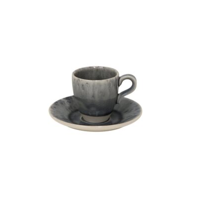 Madeira Coffee Cup & Saucer 0.08L- Grey