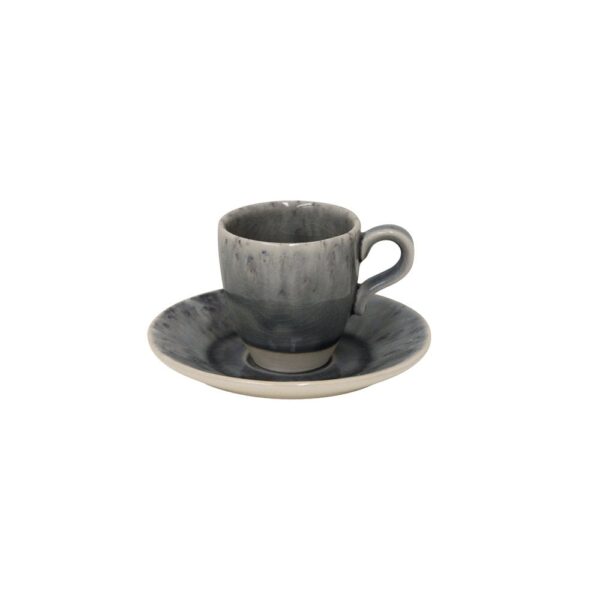Madeira Coffee Cup & Saucer 0.08L- Grey