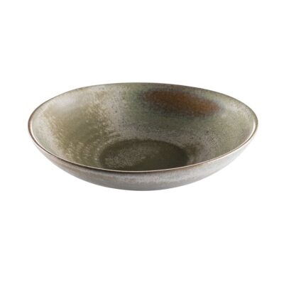 Maiko Pasta Plate 24cm - Grey/Green